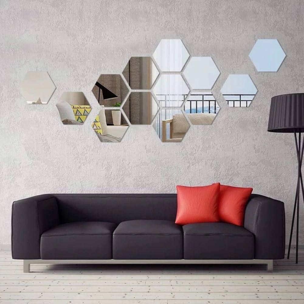 مرايات خلية نحل ديكور لاصقة من Pop Mart