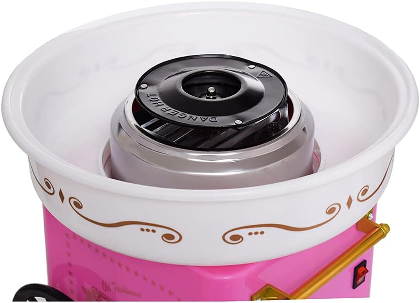 ماكينة غزل البنات T-42 من Pop Mart باللون الوردي