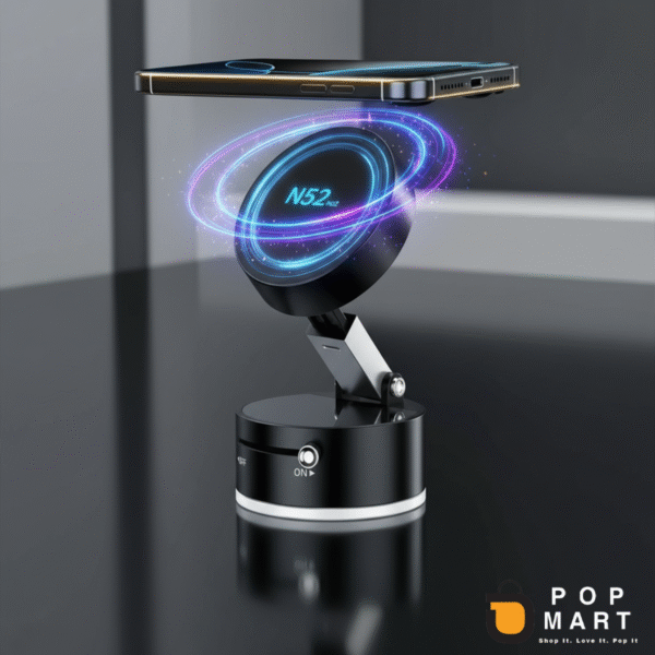 حامل موبايل مغناطيسي معدني 360°